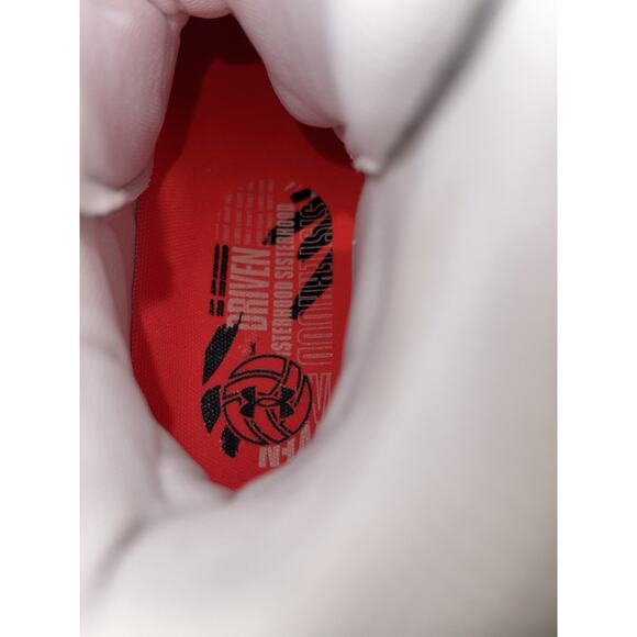 New Women’s 12 Under Armour HOVR Highlight Ace White Gold Volleyball Shows - Picture 8 of 9